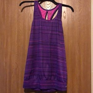 DuoDry pink and purple work our tank by Champion.